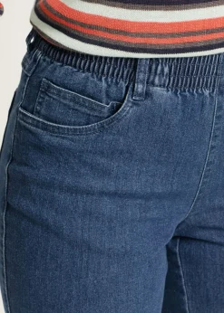 bonprix bonprix Vaqueros rectos de talle medio (2 unidades) denim negro Online