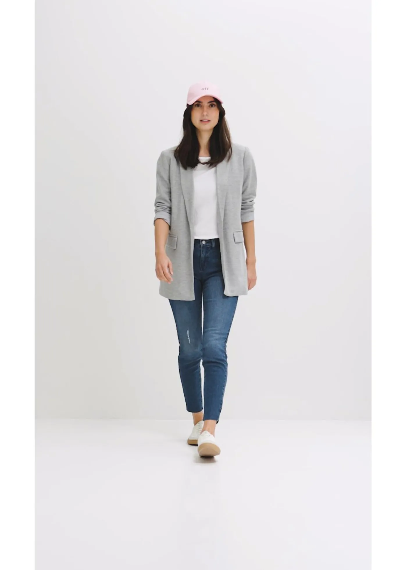 bonprix bonprix Vaqueros skinny, mid waist, cropped denim oscuro Best