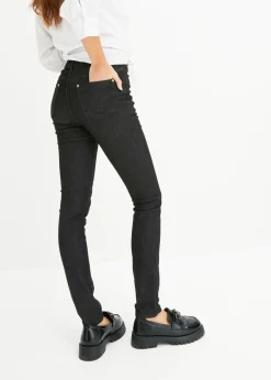 bonprix bonprix Vaqueros skinny, mid waist Negro denim Best