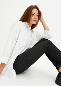 bonprix bonprix Vaqueros skinny, mid waist Negro denim Best