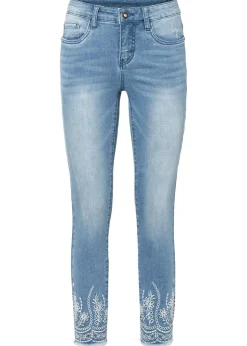 bonprix bonprix Vaqueros skinny mid waist Denim claro Outlet