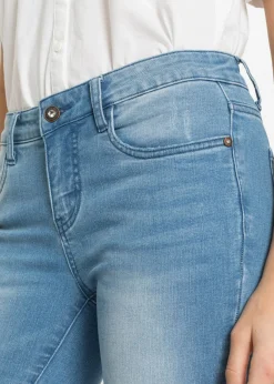 bonprix bonprix Vaqueros skinny mid waist Denim claro Outlet