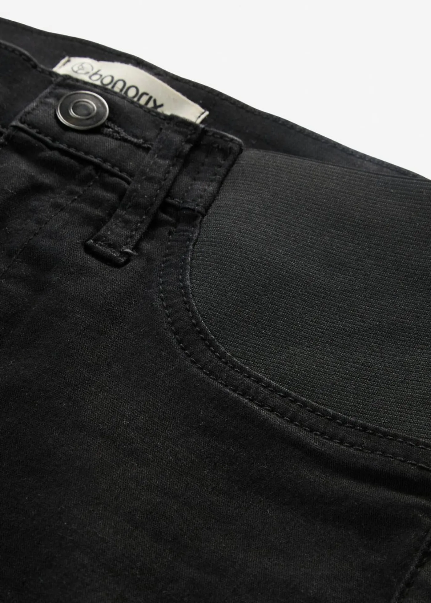 bonprix bonprix Vaqueros skinny, mid waist, elásticos Negro denim Sale