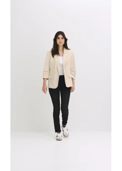 bonprix bonprix Vaqueros skinny, mid waist, elásticos Negro denim Sale