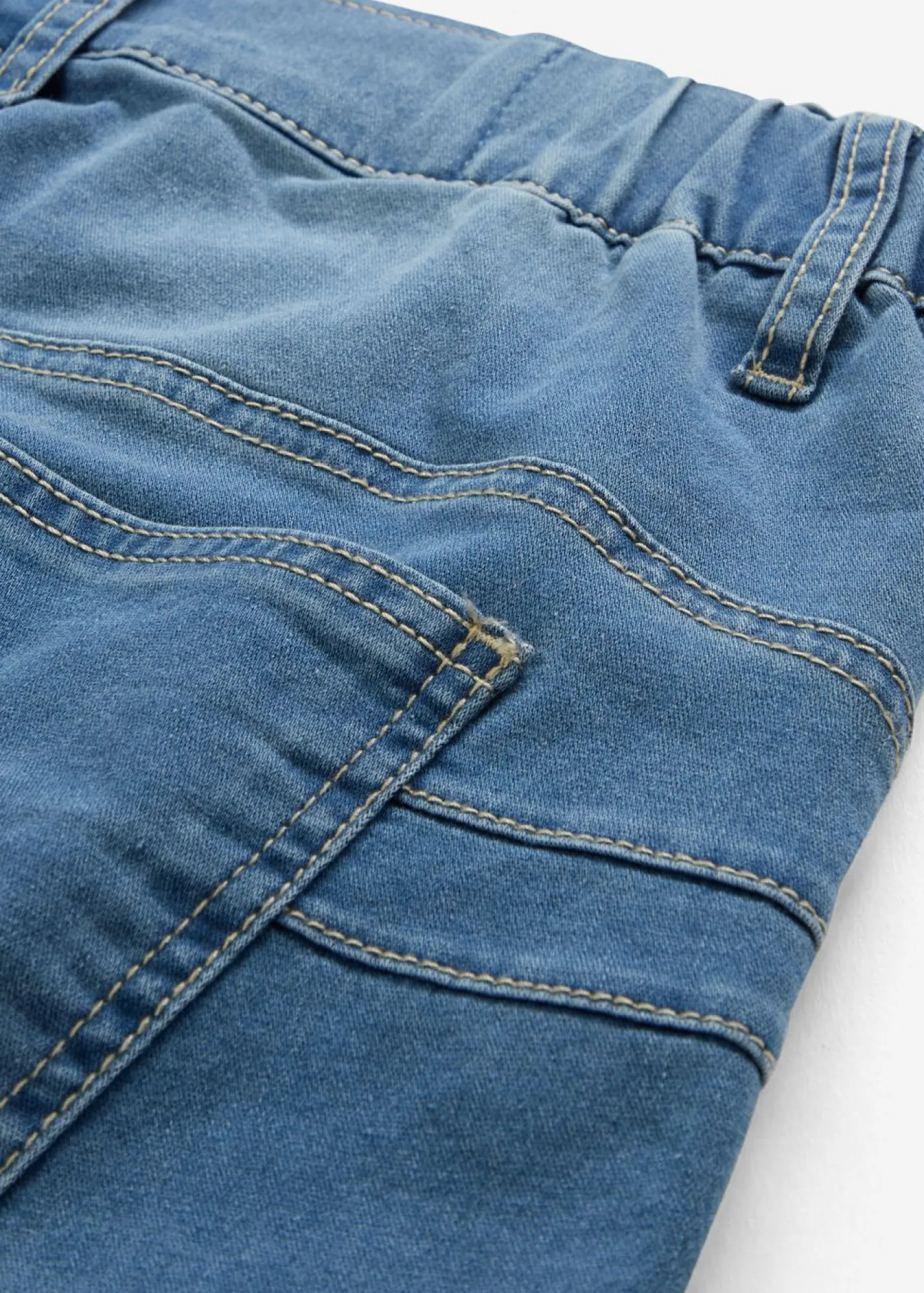 bonprix bonprix Vaqueros slim fit, high waist, súper elásticos Denim desgastado Discount