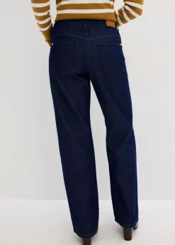 bonprix bonprix Vaqueros straight, mid waist Azul oscuro denim Hot