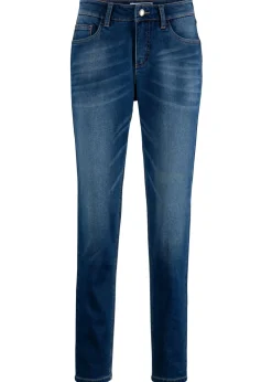 bonprix bonprix Vaqueros térmicos tipo boyfriend con interior suave Azul desgastado Best