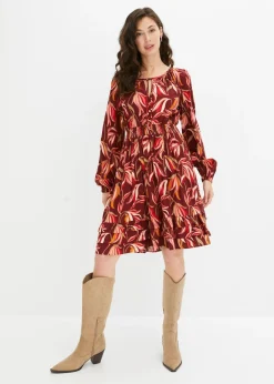 bonprix bonprix Vestido rojo rubí-rojo Discount