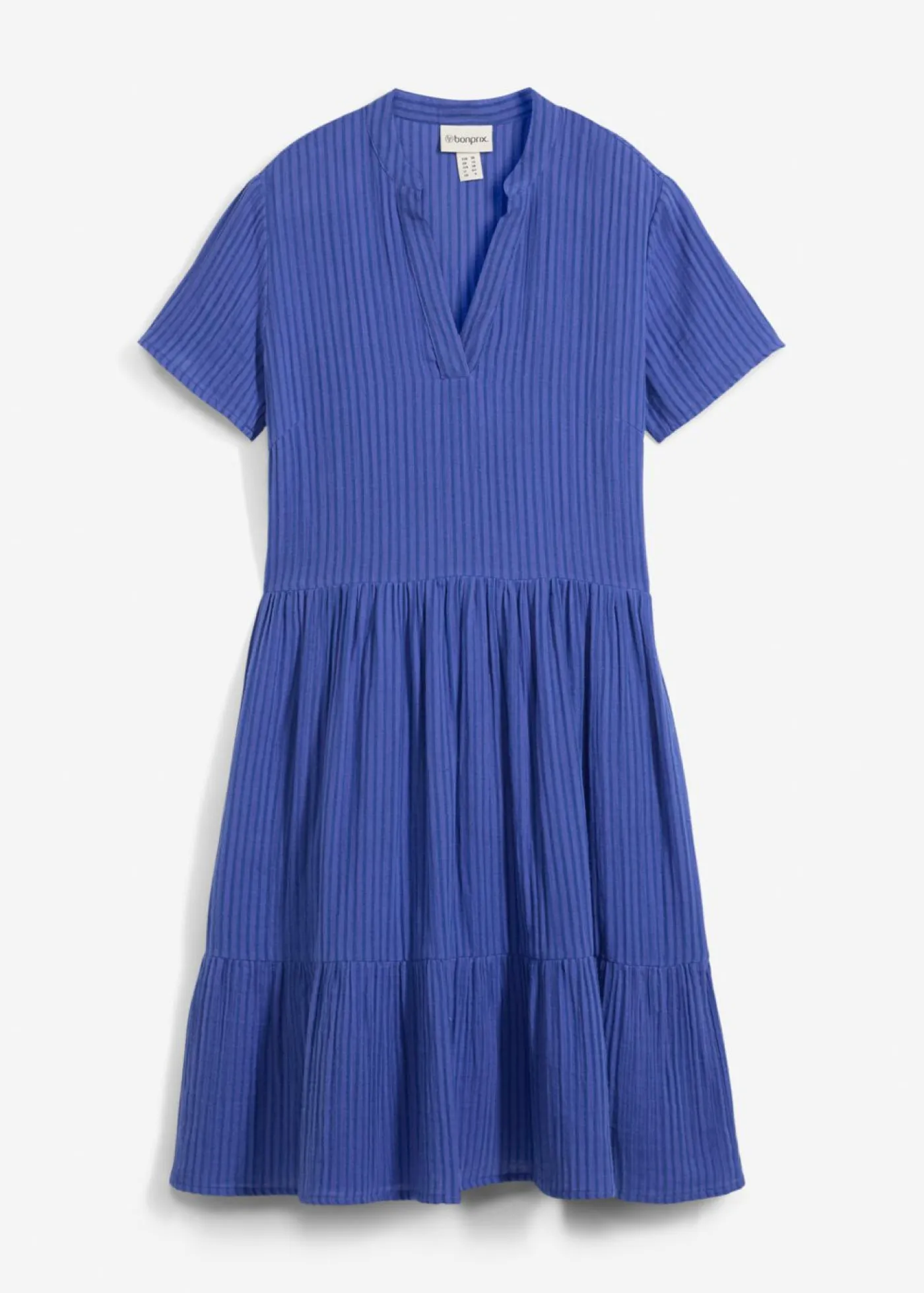 bonprix bonprix Vestido azul violaceo-azul genciana con rayas Outlet