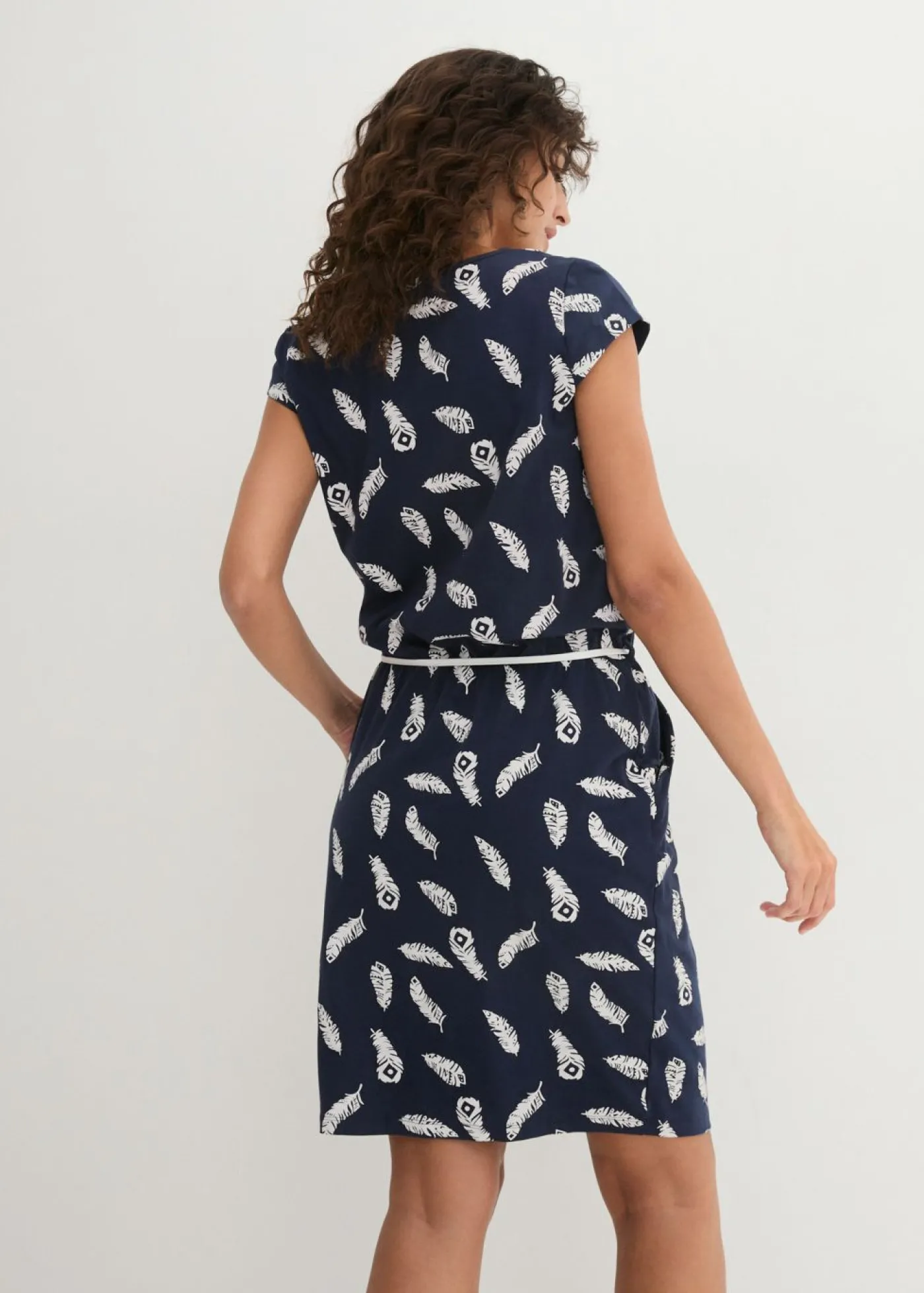 bonprix bonprix Vestido Azul oscuro estampado Hot