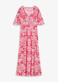 bonprix bonprix Vestido Rosa-blanco estampado