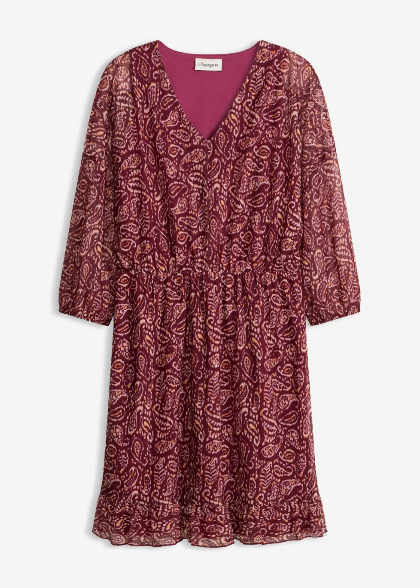 bonprix bonprix Vestido Rojo rubí