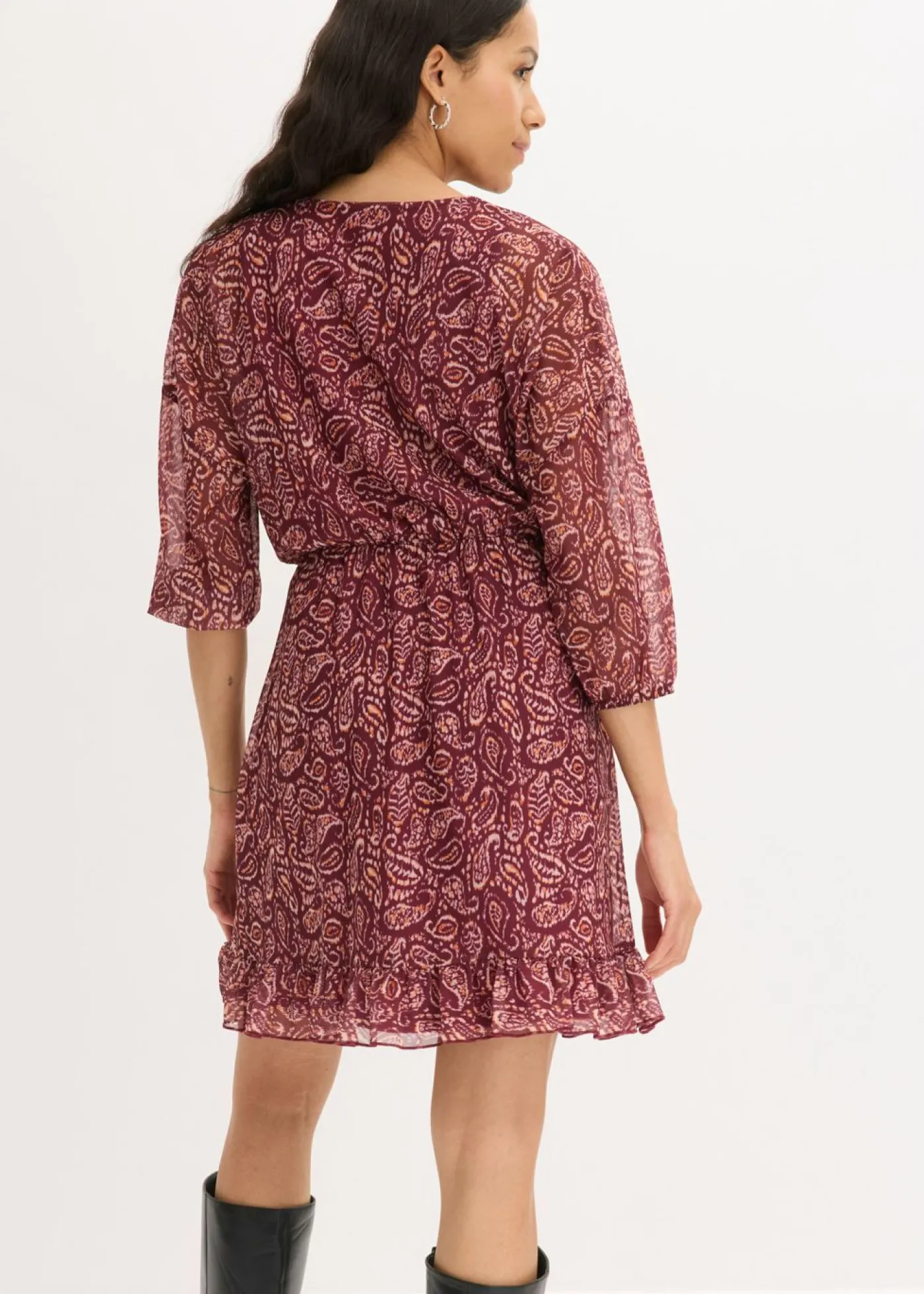 bonprix bonprix Vestido Rojo rubí