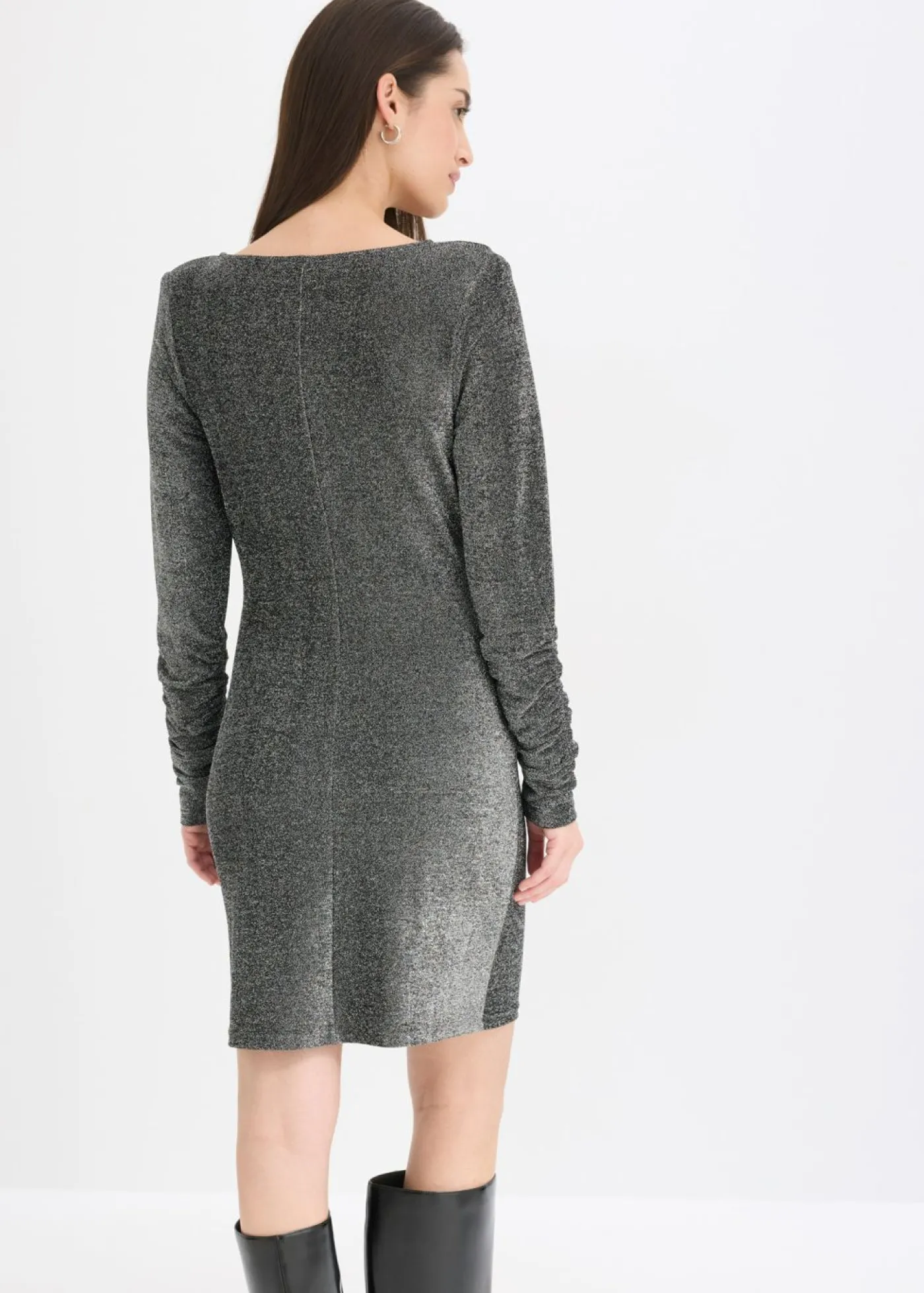 bonprix bonprix Vestido Negro-plata Sale