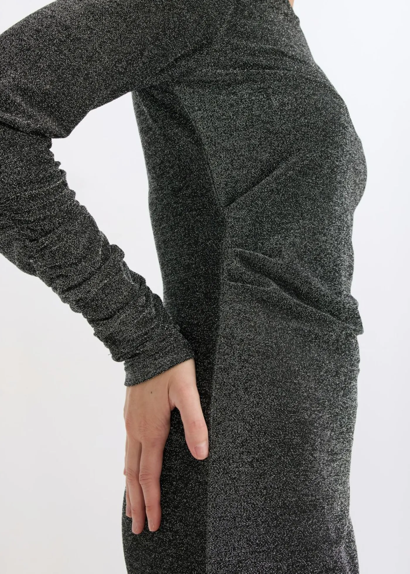 bonprix bonprix Vestido Negro-plata Sale