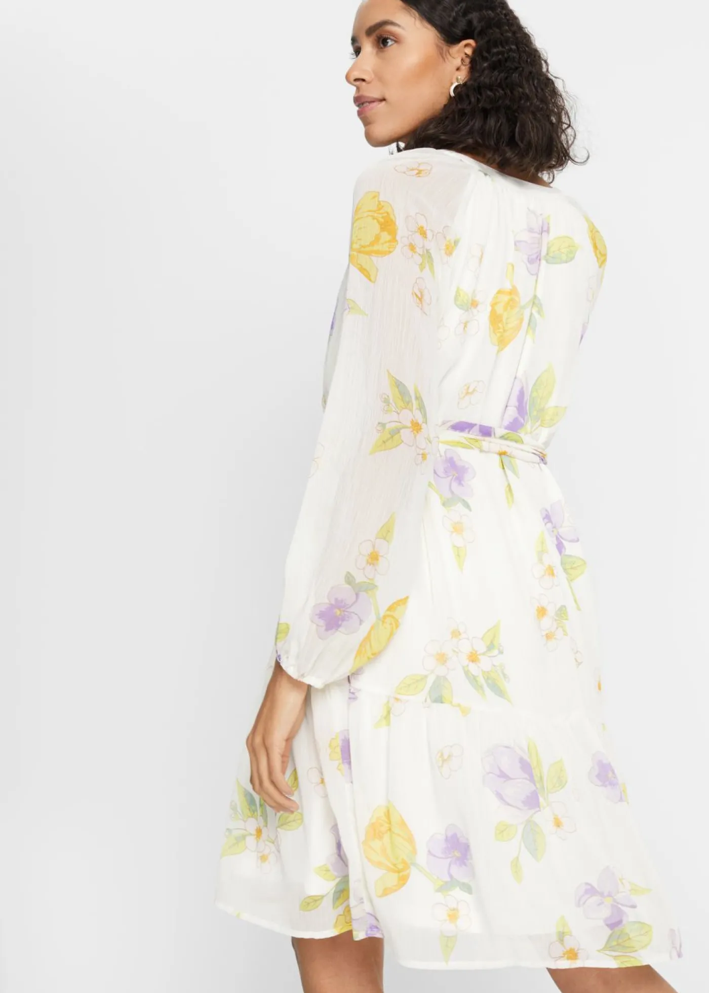 bonprix bonprix Vestido Blanco de flores Best