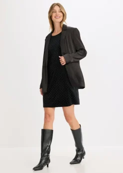 bonprix bonprix Vestido Negro metalizado New