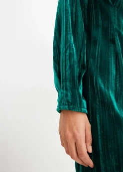 bonprix bonprix Vestido verde, brillante New
