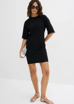 bonprix bonprix Vestido ancho tipo camiseta Negro Best