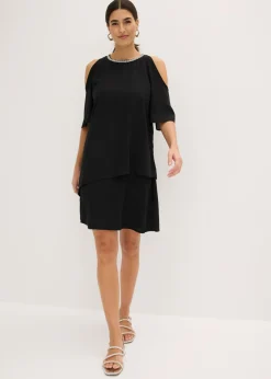 bonprix bonprix Vestido camisero Negro