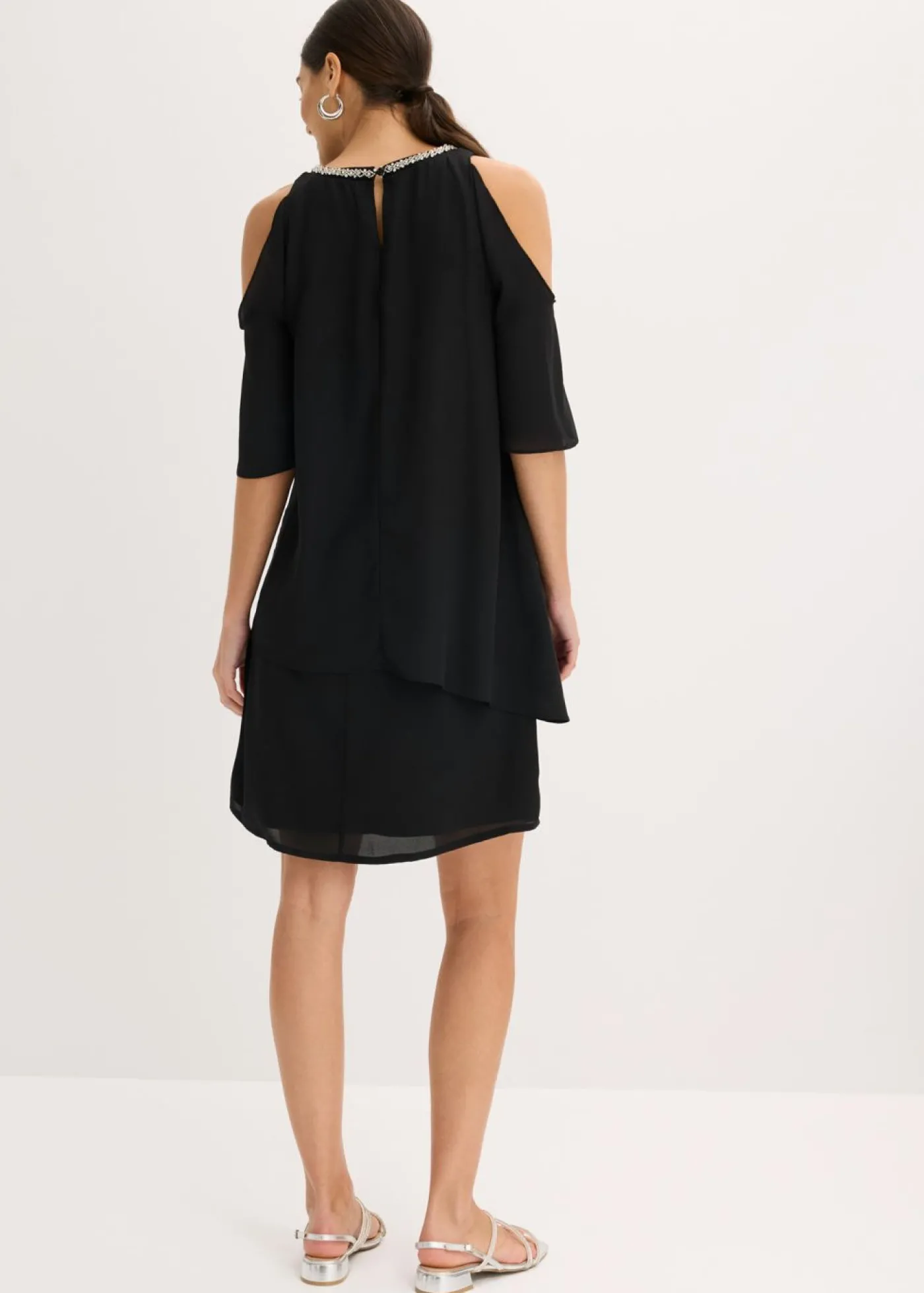 bonprix bonprix Vestido camisero Negro