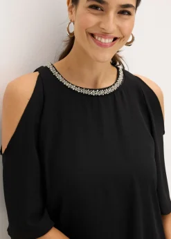 bonprix bonprix Vestido camisero Negro