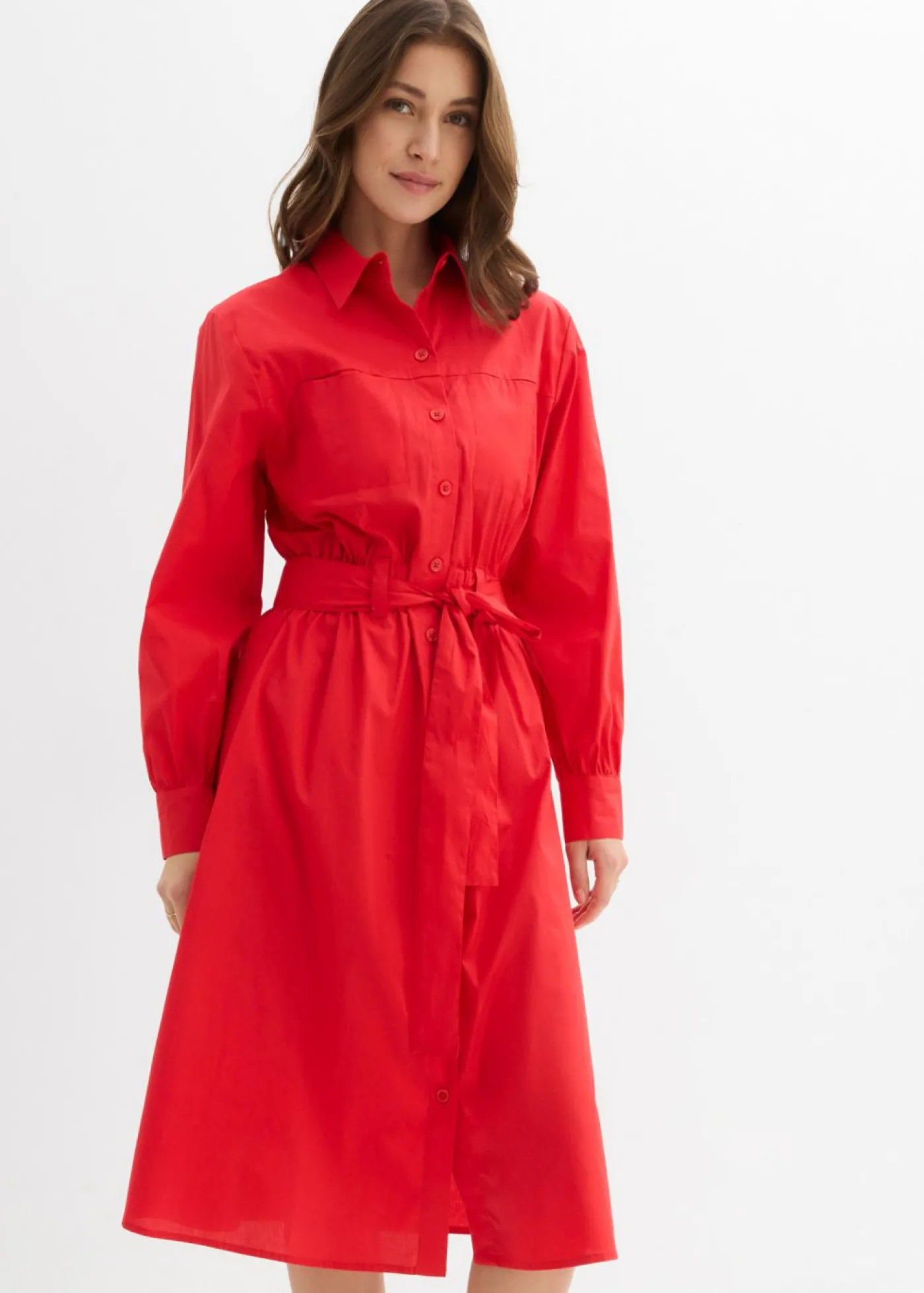 bonprix bonprix Vestido camisero fresa Sale