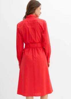 bonprix bonprix Vestido camisero fresa Sale