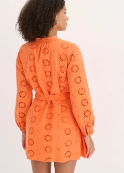 bonprix bonprix Vestido camisero de algodón orgánico puro mango Hot