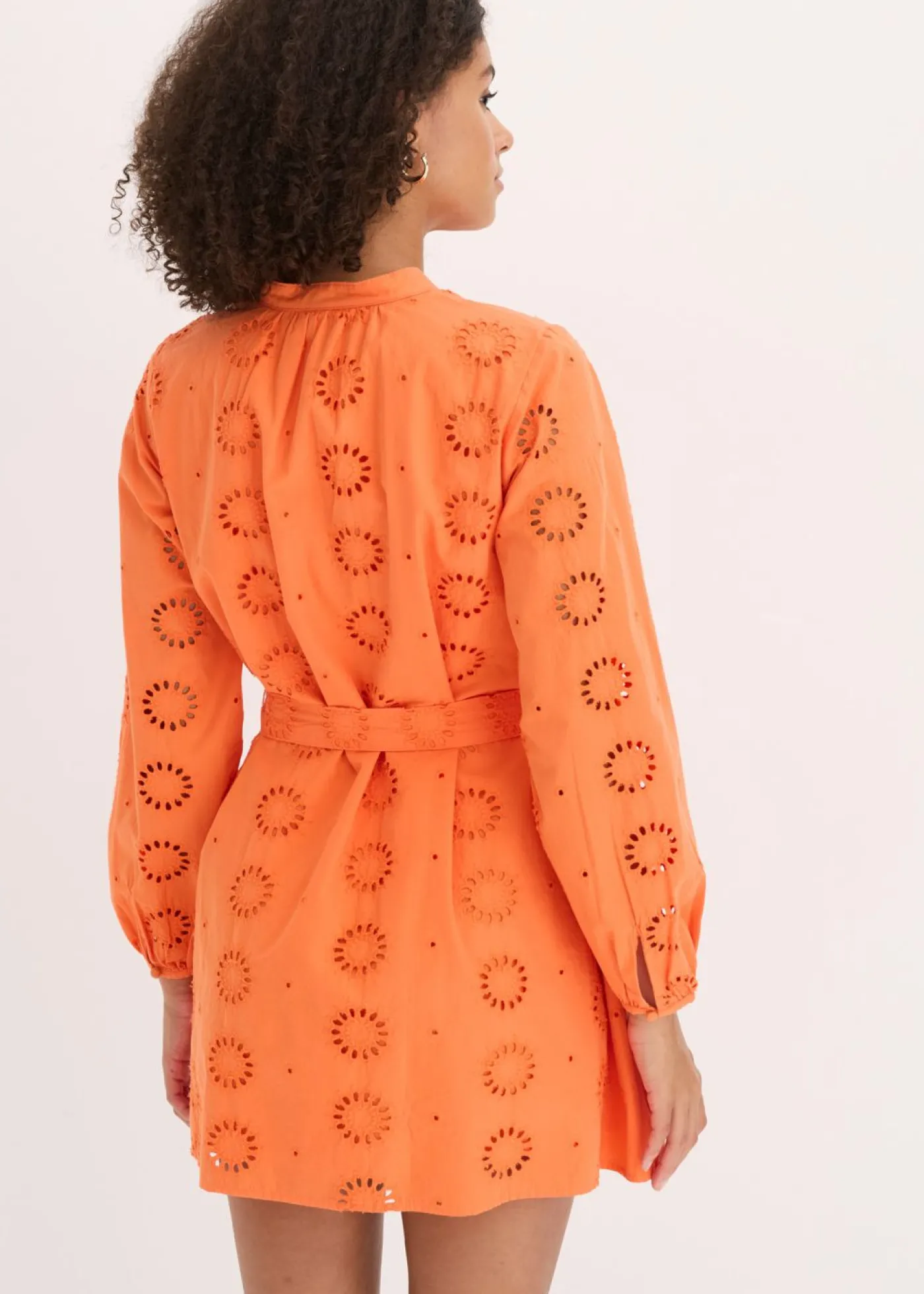 bonprix bonprix Vestido camisero de algodón orgánico puro mango Hot