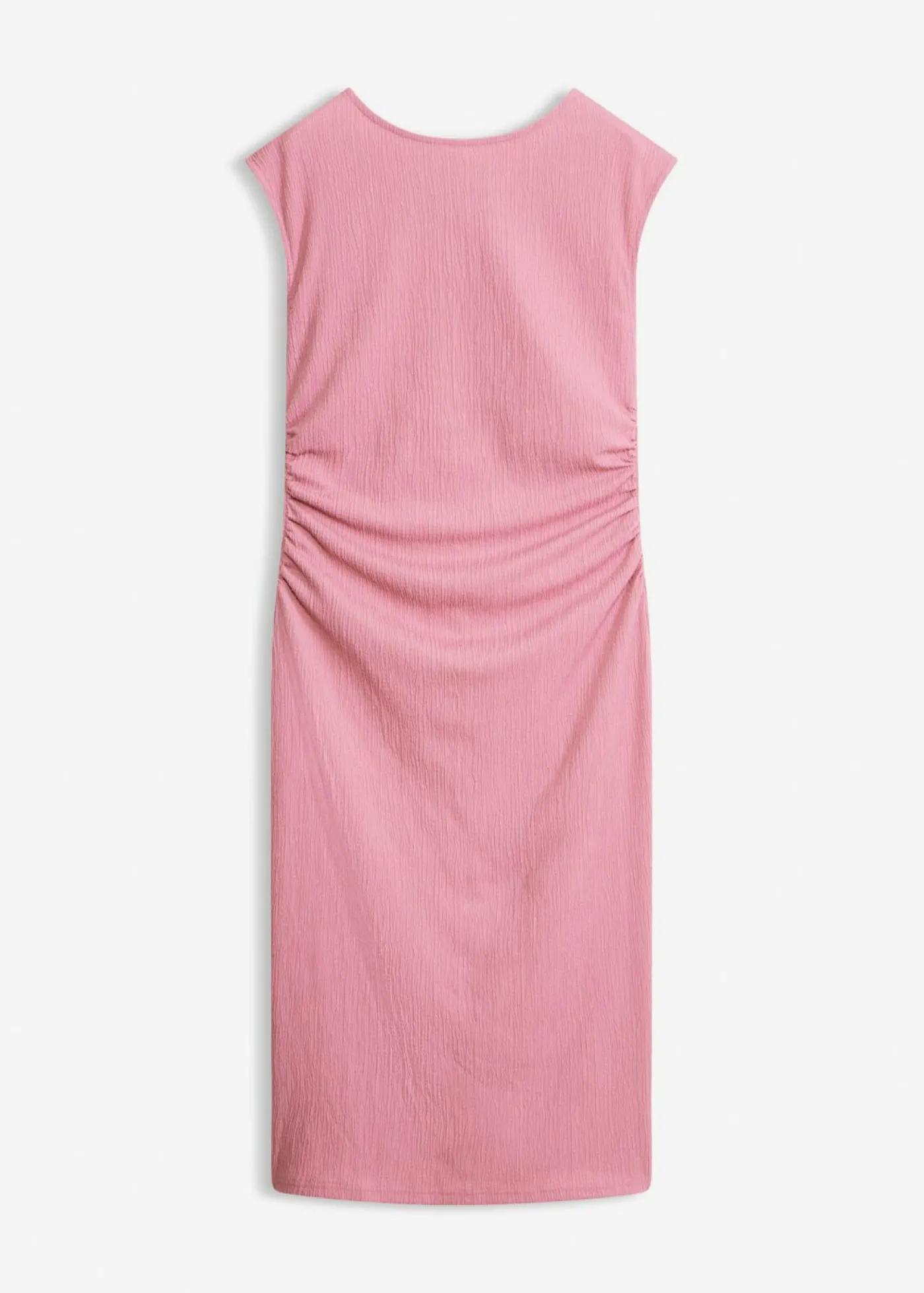 bonprix bonprix Vestido camisero de crepé estructurado Malva Online