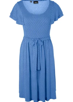 bonprix bonprix Vestido camisero premamá Azul cielo de lunares Outlet
