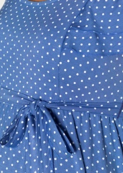 bonprix bonprix Vestido camisero premamá Azul cielo de lunares Outlet