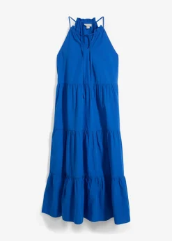 bonprix bonprix Vestido con contenido de seda Azul ártico New