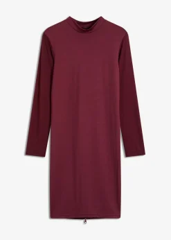 bonprix VENUS Vestido con cremallera rojo borgoña Online