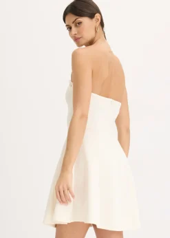 bonprix bonprix Vestido con detalle de cadena Blanco lana Discount