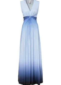 bonprix bonprix Vestido con detalle de nudo Azul-azul marino New