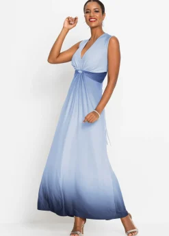 bonprix bonprix Vestido con detalle de nudo Azul-azul marino New