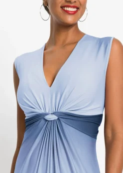 bonprix bonprix Vestido con detalle de nudo Azul-azul marino New