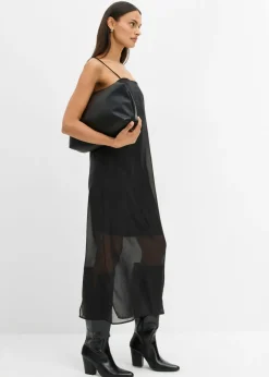 bonprix bonprix Vestido con tirantes finos Negro New