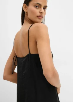bonprix bonprix Vestido con tirantes finos Negro New