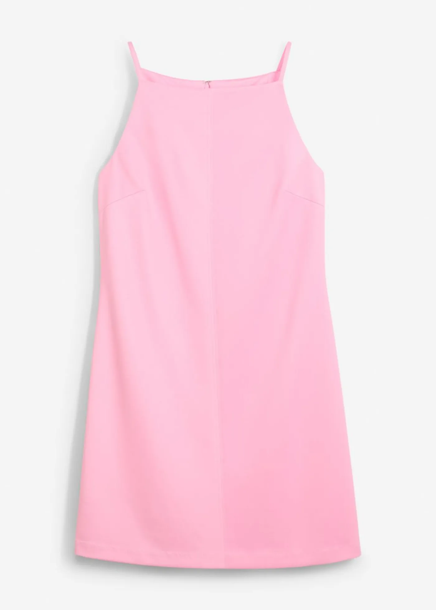 bonprix bonprix Vestido corto de neopreno fluido Rosa Discount