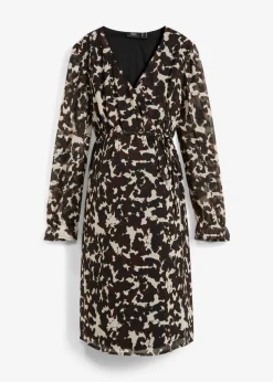 bonprix bonprix Vestido de lactancia Negro Clearance