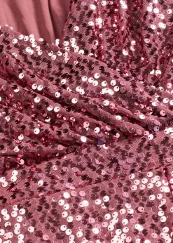 bonprix bonprix Vestido de lentejuelas Rosa oscuro Hot