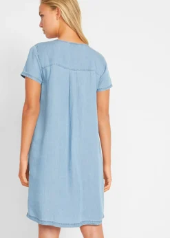 bonprix bonprix Vestido de lyocell denim negro Sale