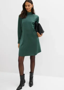 bonprix bonprix Vestido de mezcla de viscosa verde sombra Best