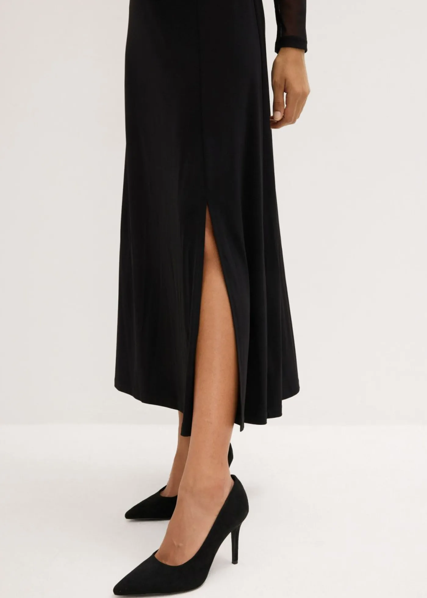 bonprix bonprix Vestido de noche con encaje Negro New