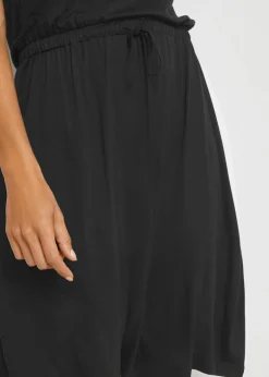 bonprix bonprix Vestido de playa transparente Negro Clearance