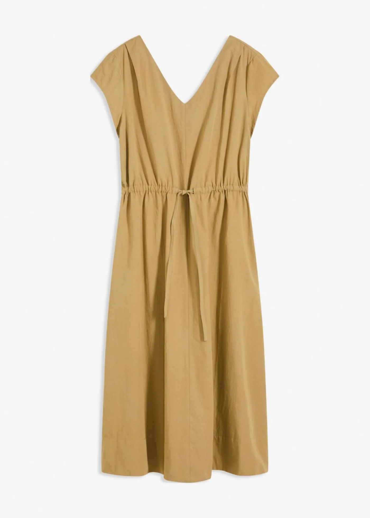 bonprix bonprix Vestido de popelín de algodón oliva pálido Outlet