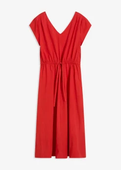 bonprix bonprix Vestido de popelín de algodón fresa Clearance